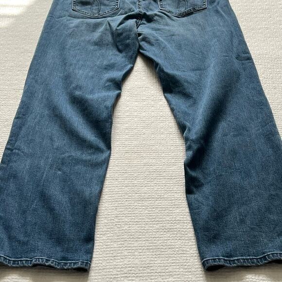 Vintage Calvin Klein Jeans Skinny Fit Regular Rise Mens 33/16 BLACK LABEL - Picture 8 of 10